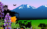 Lassen View-Discovery Center Poster
